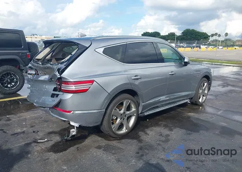 2024 Genesis Gv80 3.5T Awd из США, поврежденный, VIN KMUHCESCXRU192366